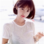 可爱短发女孩头像图片大全