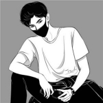 撩妹头像男动漫大图,风格∕style