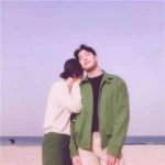 情头亲密甜蜜一对两张图片