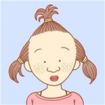 可爱女生搞怪手绘卡通头像图片大全