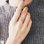 穿戒指的女头图片大全