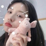 可爱女头带表情高清图片