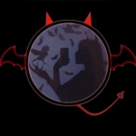 炫酷的动漫二次元小恶魔头像图片