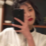 真人现代女头模糊图片