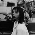 网红头像社会女黑白丧图片