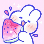 简笔画画的超可爱兔兔头像图片