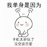 可爱搞笑的单身原因头像图片