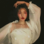 原宿风女头模糊个性高清暗色的夜景图片