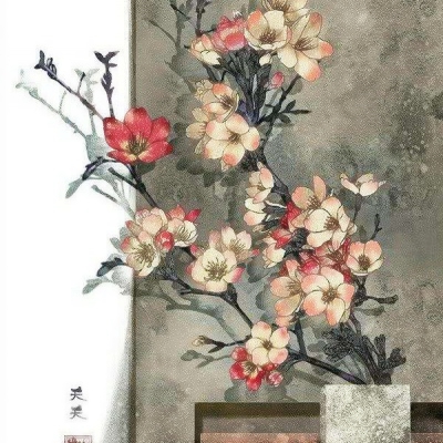 唯美意境好看高清的水墨古风风景头像图片(图9)