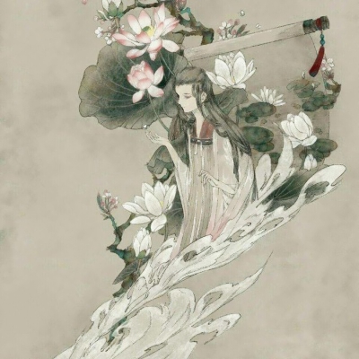 唯美意境好看高清的水墨古风风景头像图片(图7)