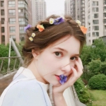 唯美小清新外国女头图片精选