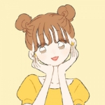 可爱漂亮的卡通女头图片精选