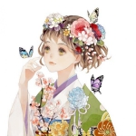 微信唯美的女生古风卡通头像高清图片