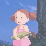 可爱超萌龙猫小女孩草壁梅头像图片大全