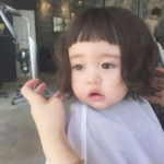 2022微信头像可爱呆萌女生高清图片