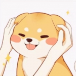 可爱高清超萌的柴犬Q版头像图片