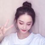 2023甜美高清可爱的最新qq丸子头女头像图片