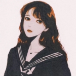 漫画高清有气质的水手服头像女动漫图片