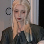 微丧原宿风女头高清图片