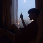 微信高清孤独高冷的男头图片