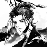 动漫黑白古风头像图片精选