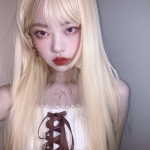 超有个性的混网染发高清女头图片