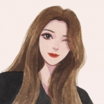 2023唯美高清清新简约的最新手绘头像女生图片