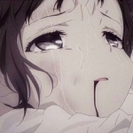 微信动漫高清酷酷的丧系女头图片