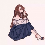 2023好看高清的QQ女生漫画头像图片