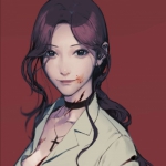 动漫高清很酷很帅的女头图片