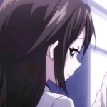2023好看高清的漫画情头一男一女分开图片
