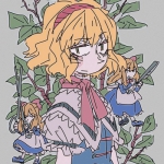 漫画高清古灵精怪的女头图片