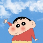 可爱高清一对两张蜡笔小新的cp情头图片