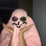 蒙头戴眼镜沙雕高清搞笑的头顶一块布头像