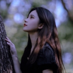 微信高清完美的气质女生侧脸头像图片