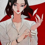 超a高清超酷的漫画女头图片