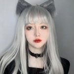 各种颜色的彩发高清女头图片