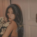 复古清新的滤镜风女高清头像图片