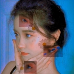 个性原宿风ins超酷好看高清的女头图片