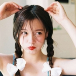 复古好看高清的文艺清新森系女头像图片