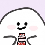 动漫可爱高清拿饮料喝的头像图片