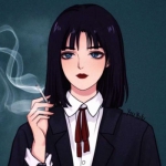 动漫高清霸气冷酷的超a抖音女头图片