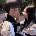 2022超甜真人情头一左一右图片