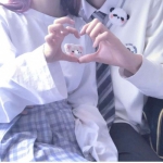 双人高清超甜的情头学生专用图片