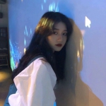蓝色系高清超好看仙气女头图片