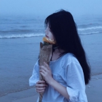 蓝色系高清漂亮好看的混网女头图片