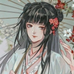 超伤感高清古风的头像女生图片