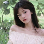 清纯青春少女真人头像图片