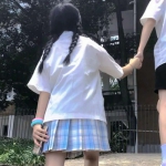 微信好看高清的情头不露脸一人一半图片