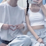 甜蜜双人真人高清情头图片